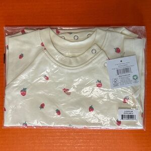 NIB Pehr | Snap One-Piece | 6-12m | Strawberry Patch